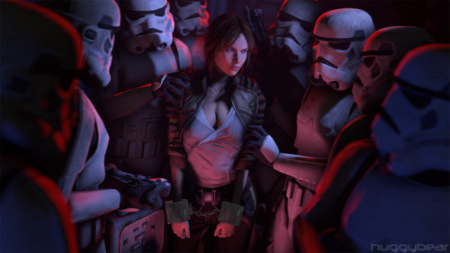 huggybear742: Star Wars - Rogue Infiltrator Part 1   Fully aware of the fate of enemies of the Empire, Jyn Erso allows herself to be captured by Imperial stormtroopers. I haven’t had much inspiration to work in SFM these last few months, but some nice