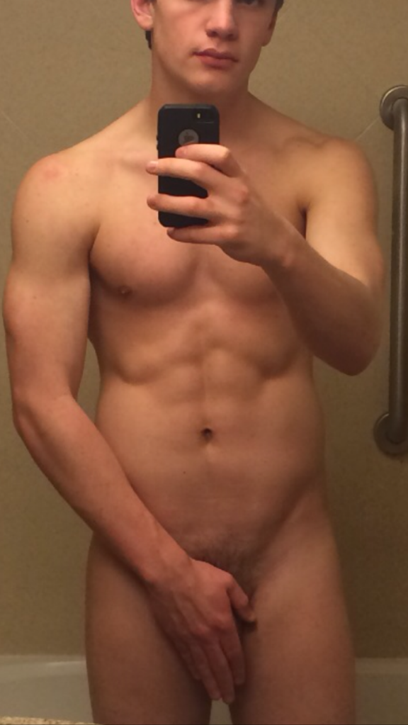 bromocollegestud:  deeperharderrougher:  Check out this 18 year old, smooth, muscled,