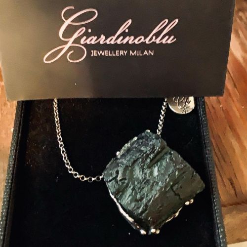 Thanks so much Francesca from @giardinoblu for my beautiful #moldavite #ooakjewelry I LOVE IT!! (at 