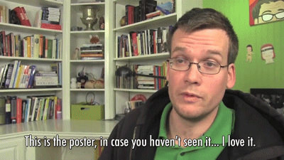 nerdfightergifs:Vlogbrothers (07/01/2014): Warm Things for Cold Times