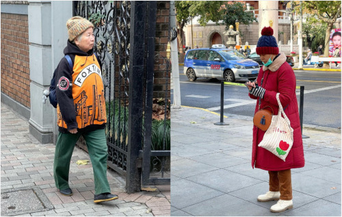 fuckyeahchinesefashion:street fashion of seniors in Shanghai by 老年时装俱乐部