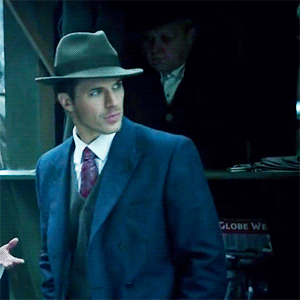 timelessdaily:Blue for Wyatt, Burgundy for Flynn. 