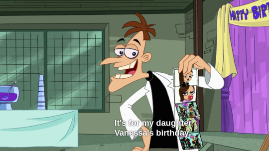 I’m...I’m sorry, I just this minute realized that there are people out there who have no idea that Heinz Doofenshmirtz is the best fictional father out there. You guys don’t mind if I bombard your entire dashboard with proof right? Excellent.