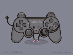 bobadasgraficas:  Un gamepad super sexy, la tentación de cualquier gamer.