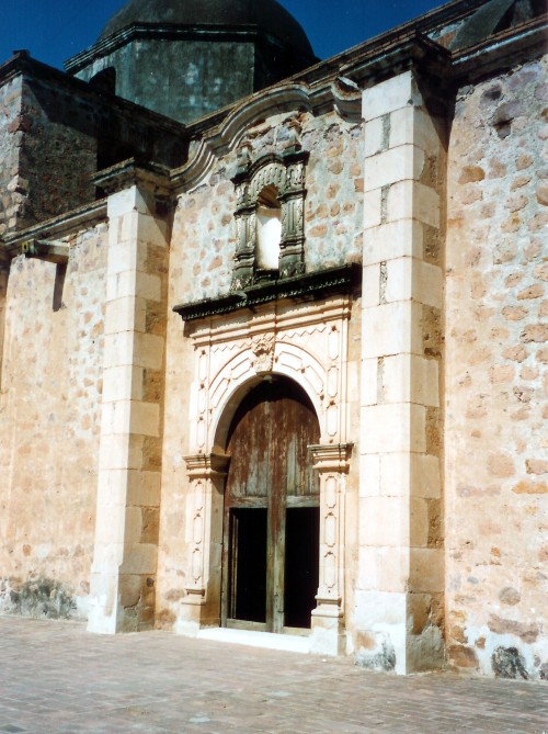 Puerta de la Iglesia, Alamos, Sonora, Mexico, 1996.