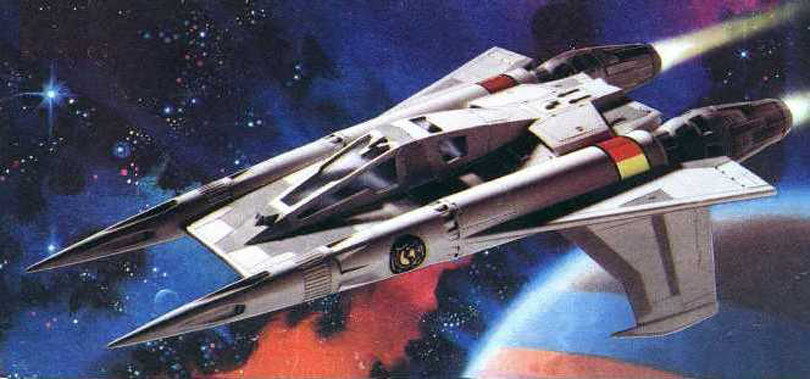 70s Sci-Fi Art — A Buck Rogers ship