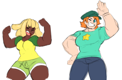 Shoguchime:boxing Gal Doodles