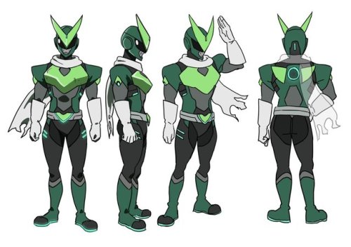 sentai genji anime settai (a huge what-if ^^;)I just wanted to see how well I could draw turnarounds