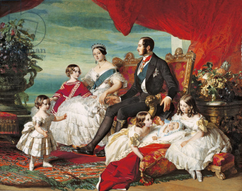 bridgemanuk:10 February 1840 - Queen Victoria married Albert of Saxe-Coburg and Gotha. They had nine