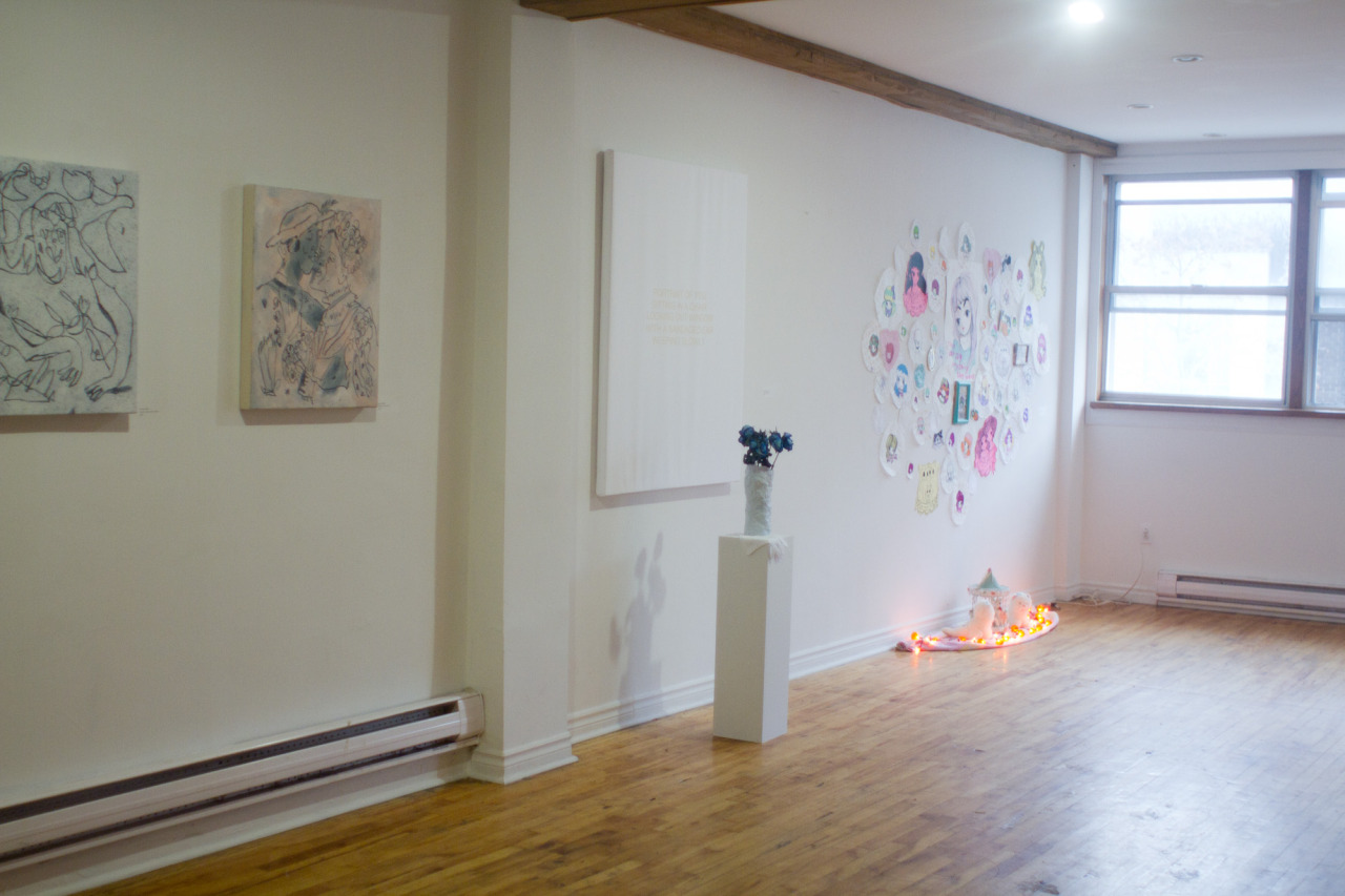 the-coven:  The Coven @ Glass Door gallery, October 17-18. work by amanda craig,