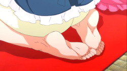 Anigirlsfeet:  Ruiko Saten’s Feet From A Certain Scientific Railgun Ep 19