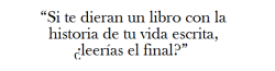 Este no es el final.....