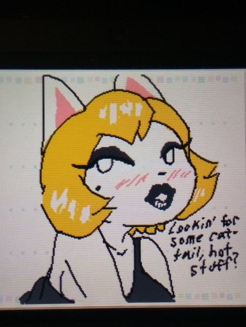 A FUAKKIN LOOD edit I did in swapdoodle of this post I had done on th’ main.-Roy