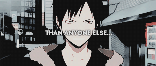 celty-san: Do you understand? Not to accept it, not to face it, he chose to avoid