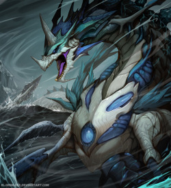 dragons-of-lore:  Oceanic Dragon advanced