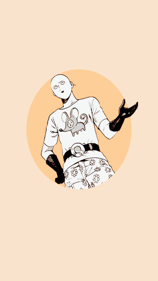 fyeahonepunchman:  Saitama iPhone 5s Wallpapers  requested by killuasaitama