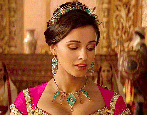 rainbowkarolina:Naomi Scott as Princess Jasmine in Aladdin (2019)