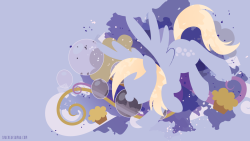 theponyartcollection:  Derpy Silhouette Wall by ~SpaceKitty  =3