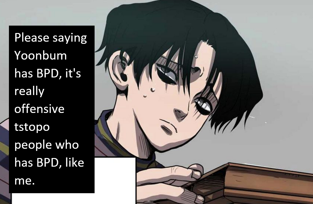 Killing Stalking Confessions — “i have borderline personality