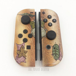 retrogamingblog:  Custom Korok Switch Joy-Cons