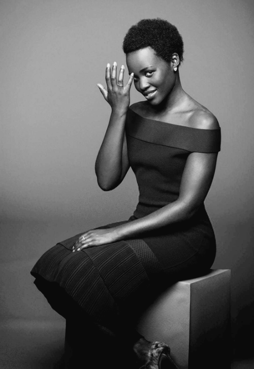 Lupita Nyong’o photographed by Sarah Dunn for Parade Magazine April 2016 Issue.