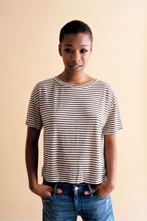 fyeahblackactresses:  “I love playing someone who has so much integrity, who has so much joy and so much life—even though her life is now in prison. She’s locked up, but she’s able to build up joy anyway.” - samira wiley for brooklyn