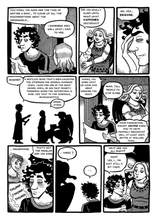 theia-mania-comics:Anthesteria 131.Finally I managed to finish this page (that cold took most of my 