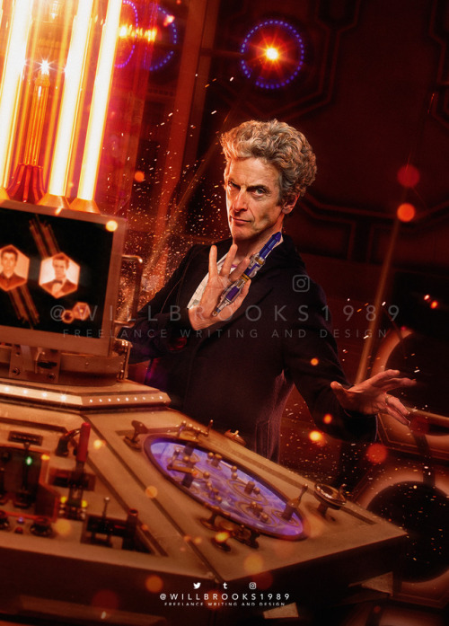 Here’s my cover art for Doctor Who: The Twelfth Doctor issue 3.5, coming this June from Titan Comics