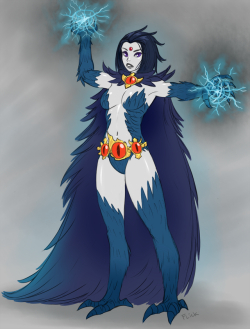 Flick-The-Thief:  Azarath Metrion Tzeentos! Raven As Chaos Sorceress.  Kaa Kaa! &Amp;Lt;3