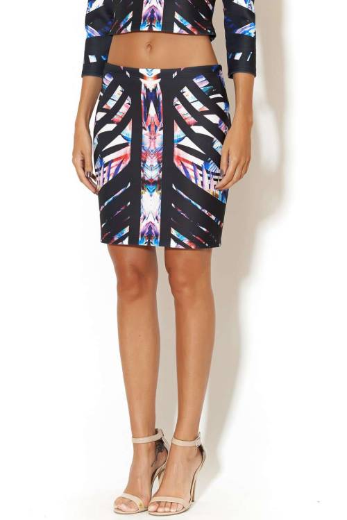 hipster-miniskirts: Geo Graphic Skirt