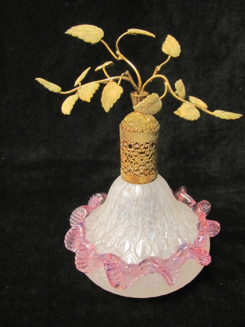  Vintage Irice Murano Glass Perfume Bottle 