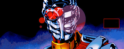 mydcobsession:  “Supervillains recruited from prison, sent on covert missions and injected with a nanite bomb so we stay in line. A bad deal.” This is the Suicide Squad