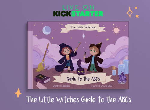 For little witches curious to know about the world of magic and the occult.Hop on in the adventure o