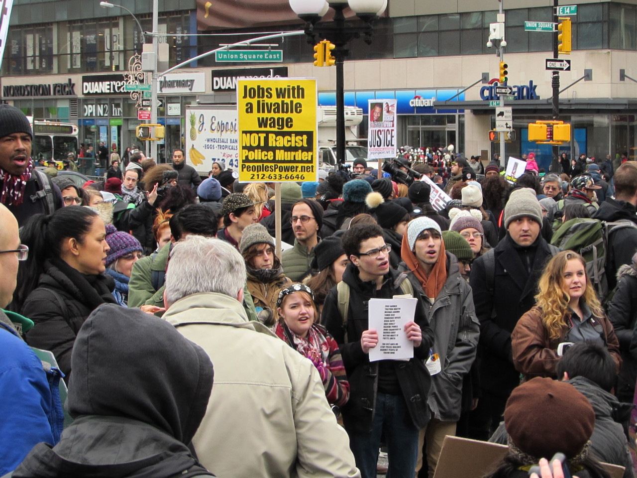 fuckyeahmarxismleninism:  New York City: Dr. Martin Luther King Jr. Day 4-Mile March,