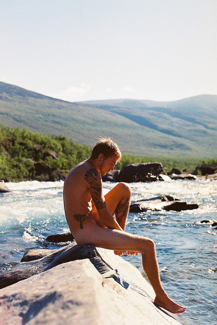 campingmen:  sailingfree:  Lappland by Sanne Maria on Flickr.  http://campingmen.tumblr.com/
