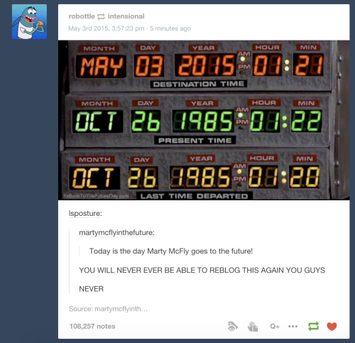 poesdaughter:sniffing:CANT BELIEVE I FELL FOR THISOctober 21st 2015That’s the REAL date in the movie