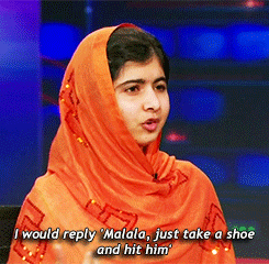heavemyheart:  “why did she win the nobel peace prize???” “she didn’t do anything to deserve the nobel peace prize” fuck anybody who wasn’t overjoyed when she won, this girl is providing a voice for uneducated and oppressed