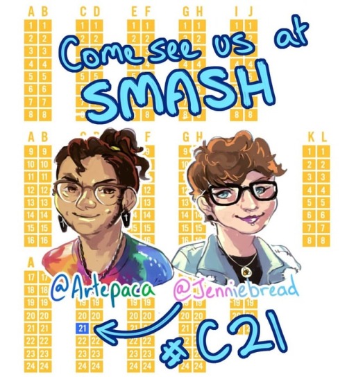 @jennie.rix. and myself, @artepaca will be at SMASH this weekend! I’ve been looking forward to