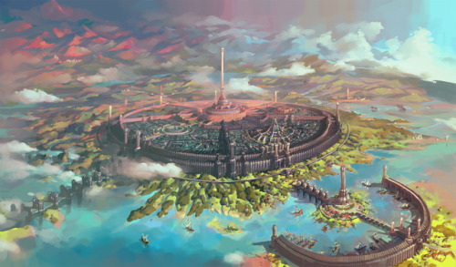 ladynerevar:That’s more like it. The Imperial City by fkcogus333 on deviantart.
