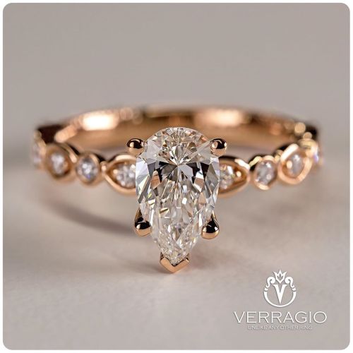 verragio: Your future looks bright and rosy  : Renaissance-965 in Rose Gold (at New York, New York)h