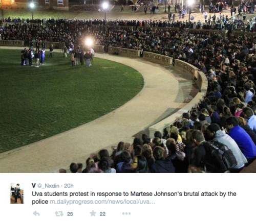 micdotcom: U-Va. students are standing up for Martese and not taking police brutality lightly U