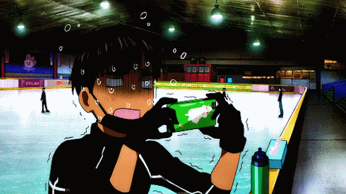 yoionmymind:everyone needs a nervous Phichit on their dash~