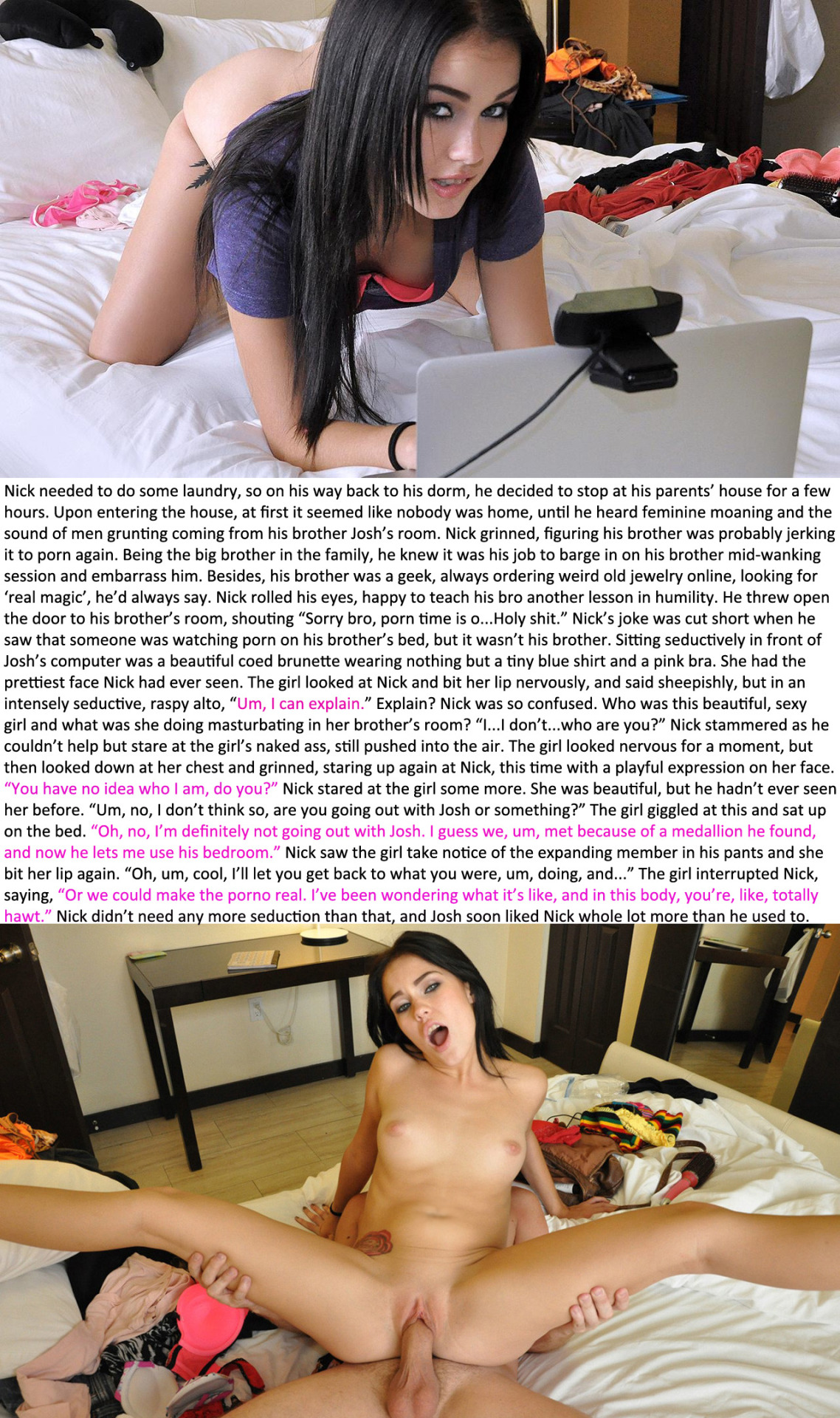 iamseercoltz:  Real MagicOh gawd, these images made me incredibly horny, and I couldn’t