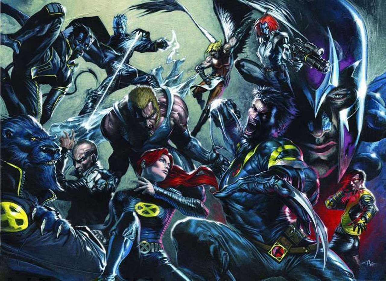 ungoliantschilde:  some widescreen Marvel paintings by Gabriele Dell’Otto. 