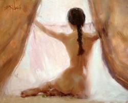 artbeautypaintings:Boudoir - Eric Wallis