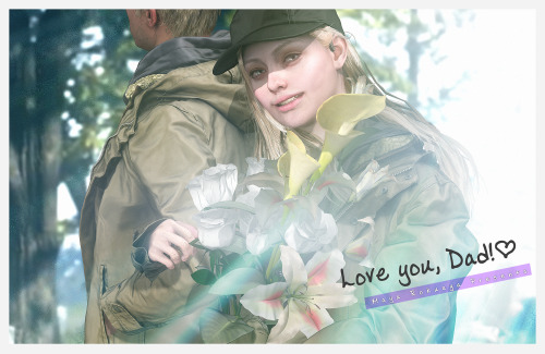 Love you, Dad!  by MayaRokuaya Resident Evil 8 Village Characters © Capcom