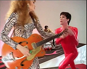 rockinnreelin:The Cramps - Naked Girl Falling Down The Stairs