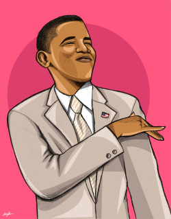 carnivourcreates:Fresh Like Barack (Easter 2014) - McFreshCreates