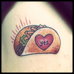 edibletattoos:
“Taco tatt. #tattoo #taco by VikingAshley on Flickr.
yummy taco tattoo
”