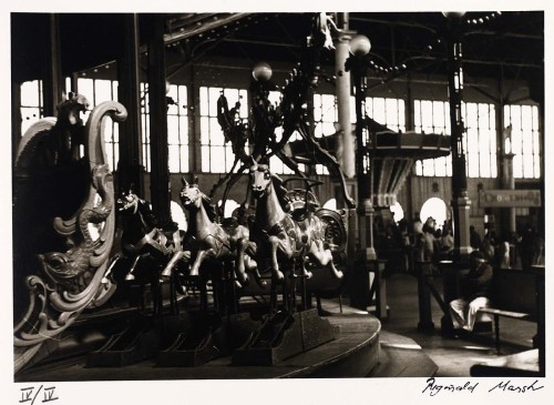 Carousel Carriage, from the portfolio Photographs of New York, ca. 1938-1945Reginald Marsh 